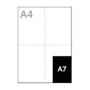 A7 (74 x 105 mm)
