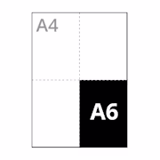 A6 (105 x 148 mm)